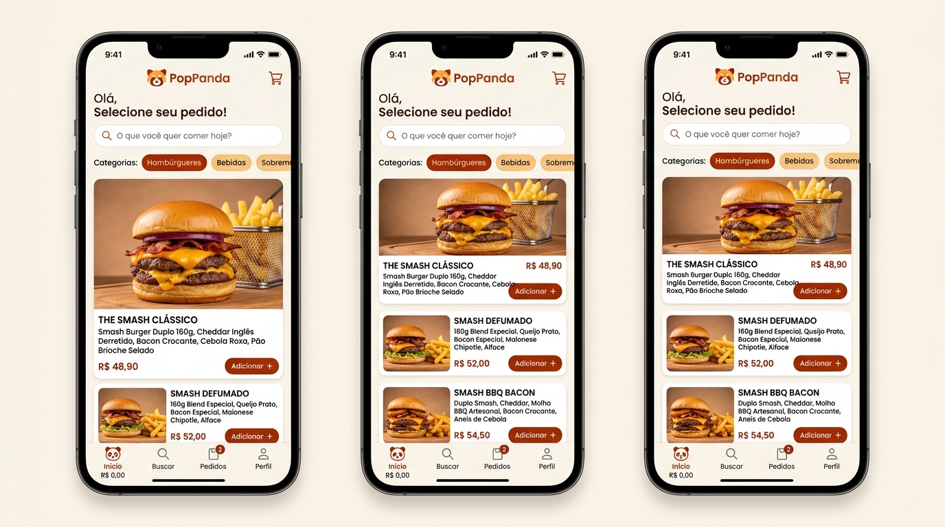 Cardápio Online Gourmet Próprio